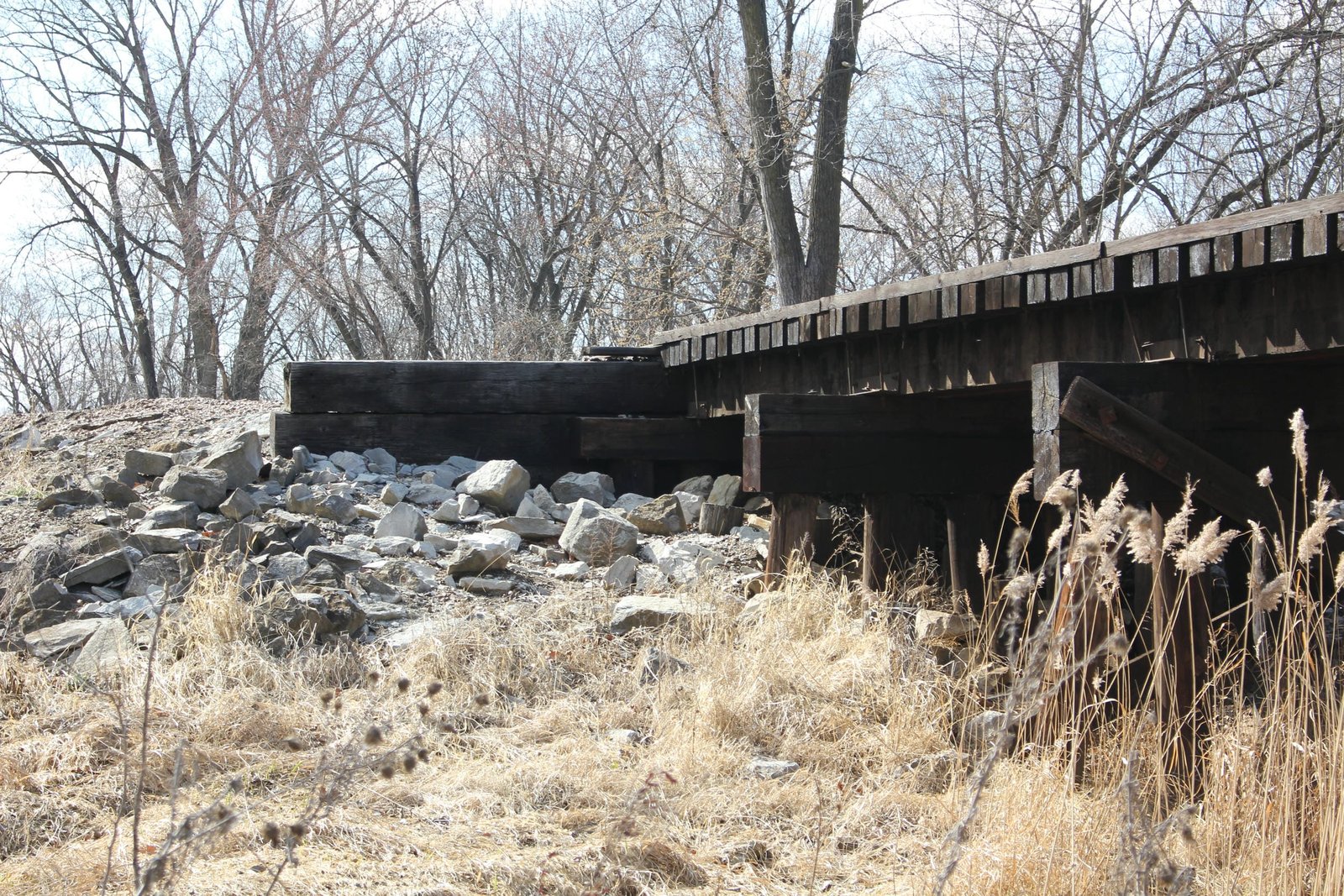 West abutment